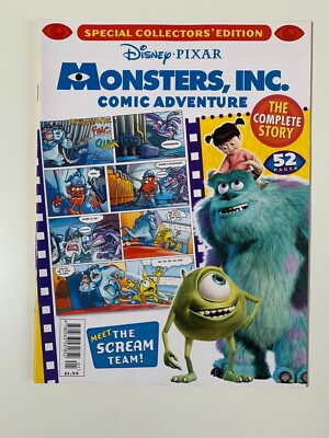 MONSTERS, INC. COMIC ADVENTURE (Disney/Pixar) SPECIAL COLLECTORS' EDITION