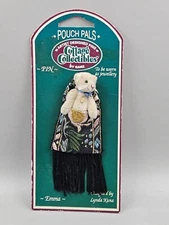 Ganz 1998 Pouch Pals -EMMA- Cottage Collectibles Artist Designed Pins by L Kunz