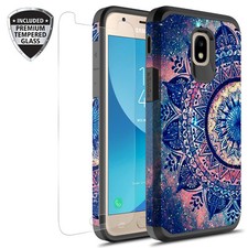 Para Samsung Galaxy J7 V 2da Generación/J7 Refinar/J7 Funda Superior/J7 Estrella Gráfica Estuche