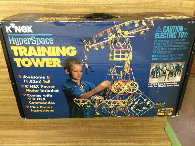 KNEX K'Nex TRAINING TOWER SET 63147 NEW SEALED CONTENTS NO MOTOR | eBay