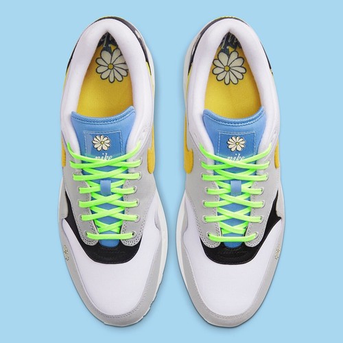 NEW Nike Air Max 1 'Daisy' Sneakers Men's Size 9.5 / Women's Size 11 CW6031-100 - Picture 3 of 5