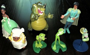 princess and the frog playset