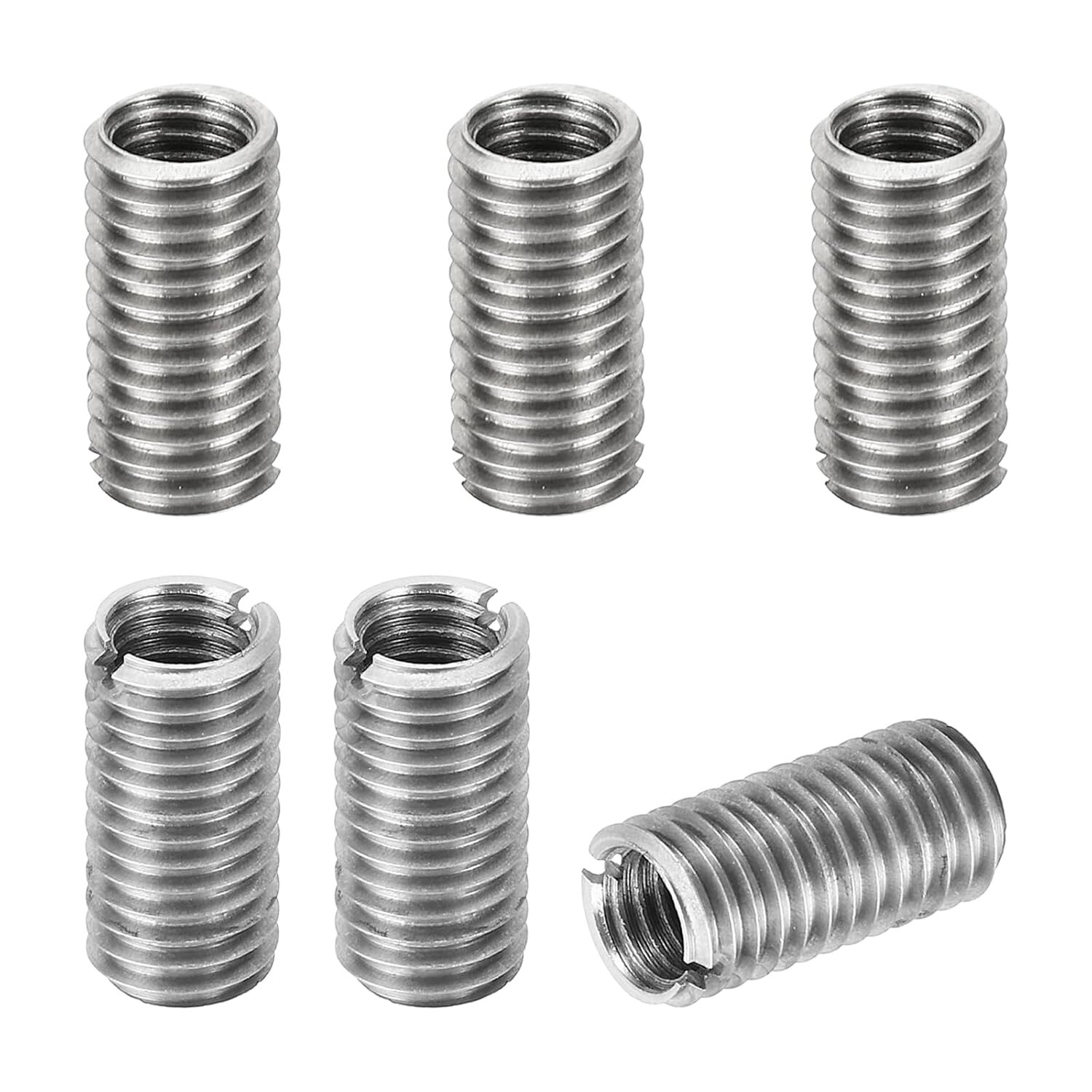 Thread Adapters Sleeve Reducing Nut 6 Pcs M10*1.5 Male to M8*1.25 Female New