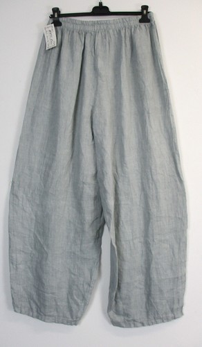 LAGENLOOK 100% LINEN ITALIAN TROUSERS 8 COLS 3 SIZES : Plus:1 Plus:2 Plus Plus:3 - Picture 89 of 121