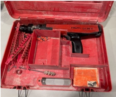 Pistolet De Scellement HILTI DX 36M - Cartouches - Occasion