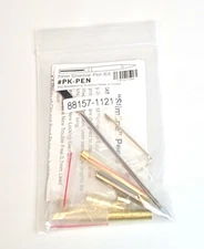 Slimline Gold Gun Metal Rhodium Chrome Slim Line Pen Kit Woodturning Fast Ship