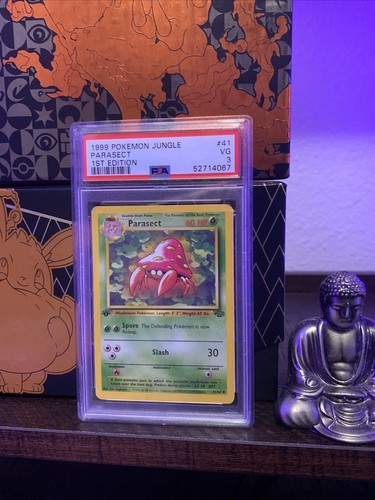 Parasect (1st Edition) graded PSA 3 for sale on eBay
