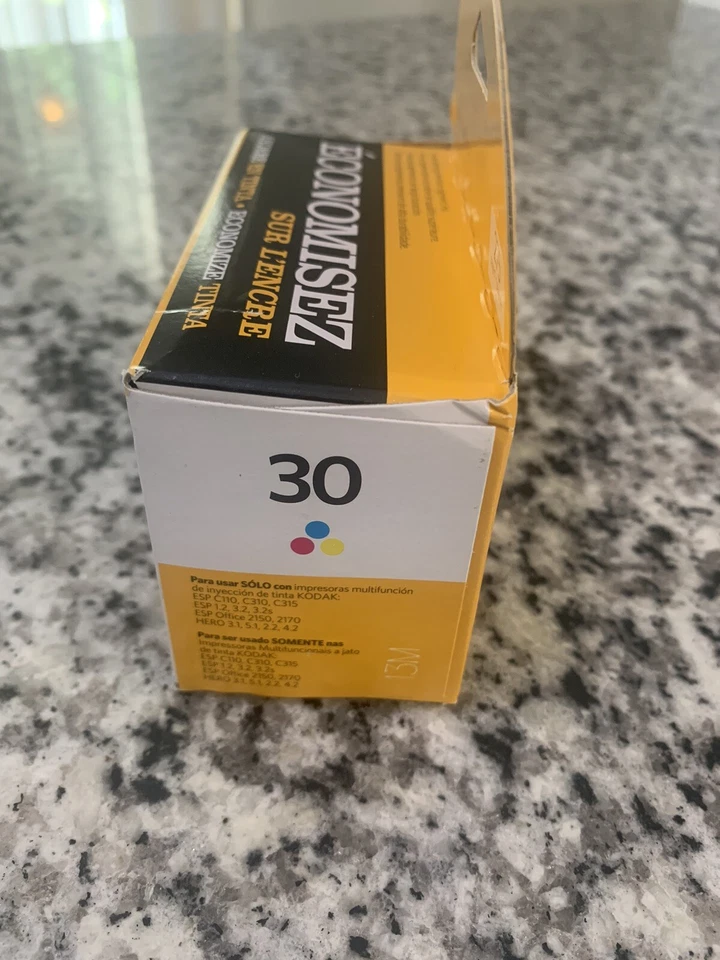 Kodak 30C 1022854 Tri-Color Ink Cartridge Sealed in Box - Image 2 of 4