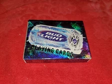 VINTAGE PLAYING CARD  DECK SEALDED OF BUD LIGHT BEER PLAYING CARDS