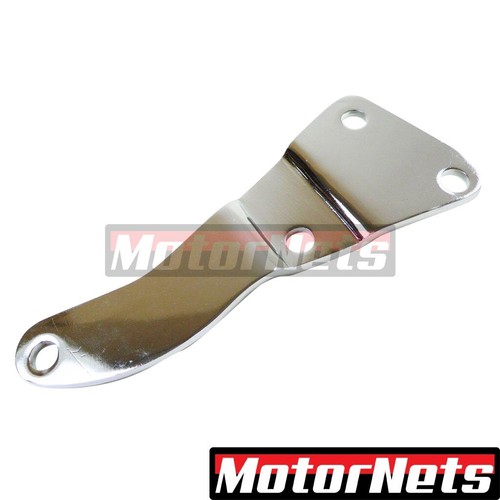 BBC Chevy Chrome Alternator Bracket Set LWP 396 427 454 502 Long WaterPump 69-90 - Picture 3 of 4