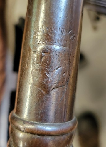 rare CLASSIQUE Bronze Urn Lamp Base c1910s, for Antique Reverse Painted Shade - Picture 3 of 10