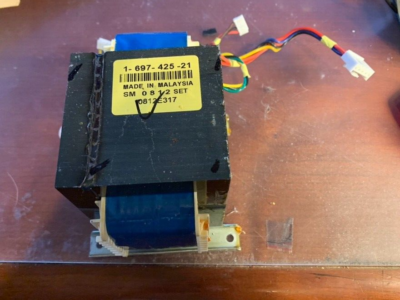 Sony 1-697-425-21 OEM Power Transformer for STR-DH590 Bluetooth