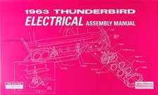 1963 Thunderbird Electrical Assembly Manual Ford T Bird Tbird Wiring Diagrams