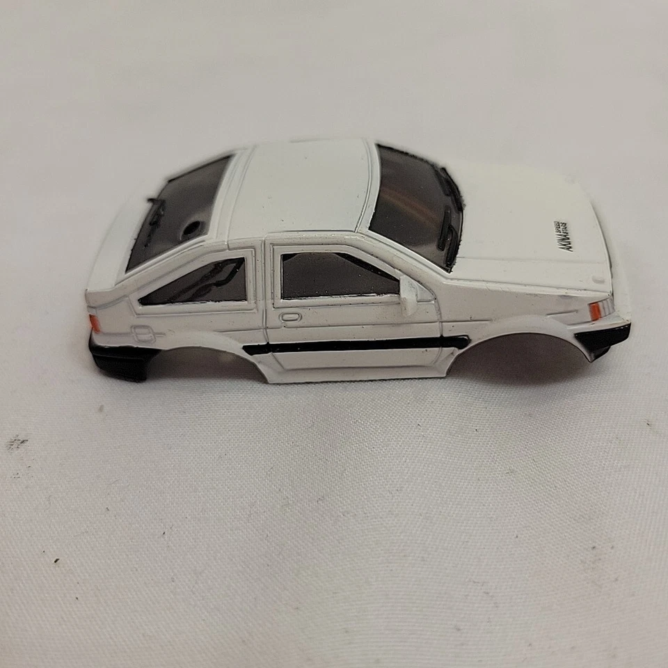 Zip Zaps Micro RC Car Body Only Toyota Corolla Levin White 1:64 Scale Body Only - Image 4 of 4