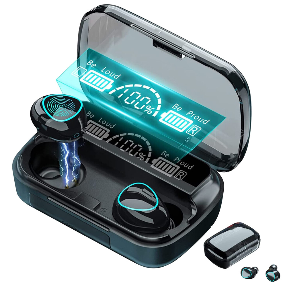 Wireless Bluetooth Earbuds with Built-in Mic for iOS Android Devices-image