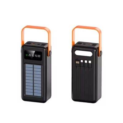 2025 Solar Charger Power Bank Fast Charging Station 20000mAh Portable Battery
