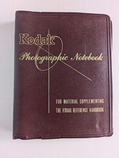 Kodak Photographic Notebook For Material Supplementing Handbooks 1959