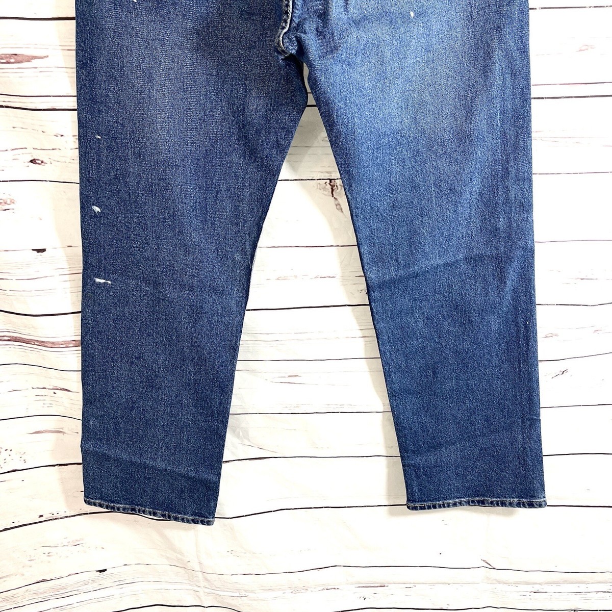 Levis 501 '93 Jeans Men's Sz 36x32 Blue Splattered Paint Wash