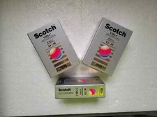 5 Cassette Video VHS-C Vierge SCOTCH EXG+ EC-30 - K7 30min Neuf
