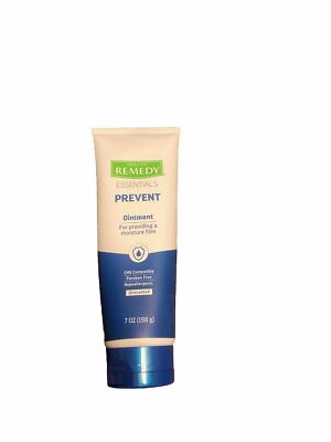 Remedy Essentials PREVENT Ointment 7 Oz Unscented  Moisture Film Hypoallergenic 