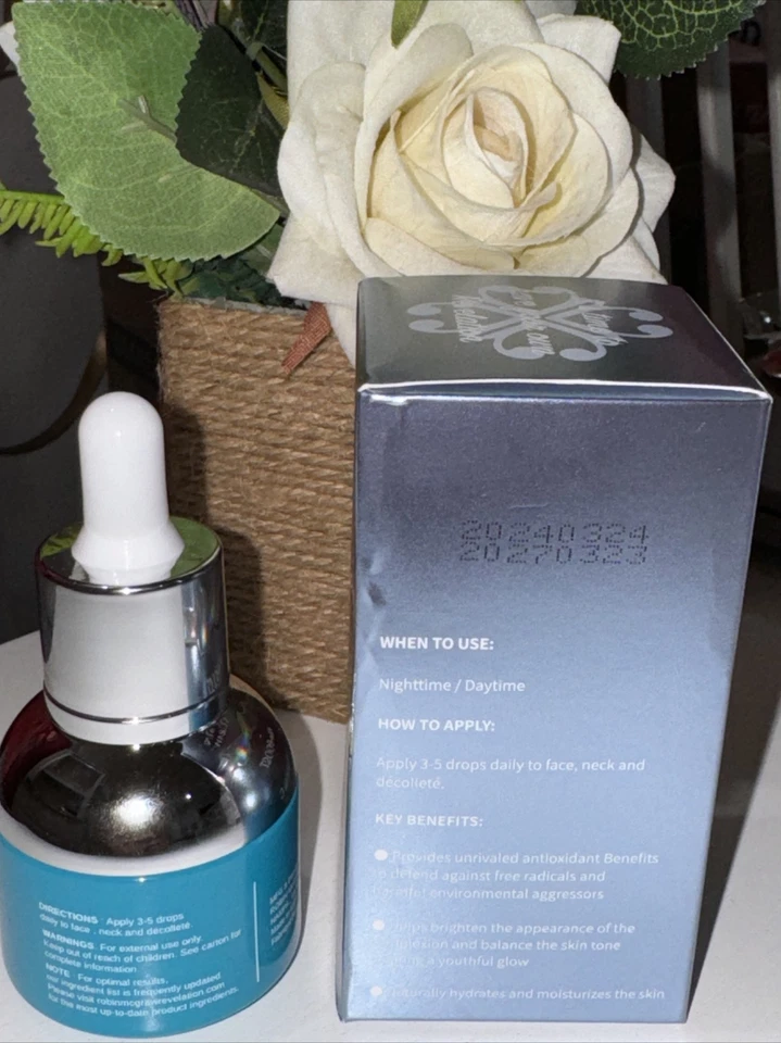 Robin Mcgraw Revelation - Suero para infusión de vitamina C Vita-boost - Noche 30 ml Foto 2 de 4