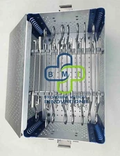 Arthroscopy Forceps Set knee surgery set with blue sterilization box