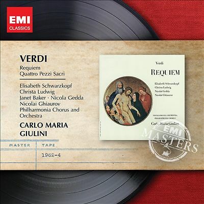 Verdi Requiem - EMI Masters, Carlo Maria Giulini, New