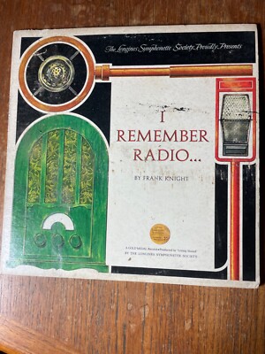 Frank Knight   I Remember Radio - Longines LW 215 Vinyl 2-LP Famous Commercials