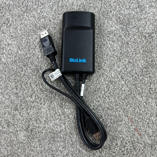 BizLink Displayport DP to DVI-D Dual Link USB Adapter CN-OXT625 Black - 第 1/8 張圖片