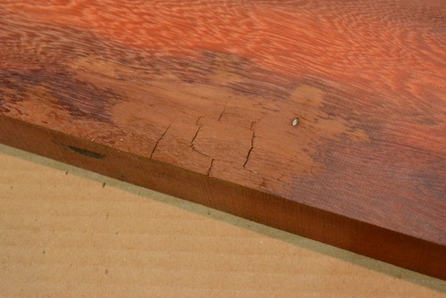 Katalox 16-3/4 x 5-1/8 x 15/16 wood exotic lumber #9884 - Picture 5 of 6