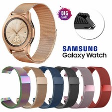 For Samsung Galaxy Watch 42 46mm/Active Mesh Milanese Stainless Steel Strap Band