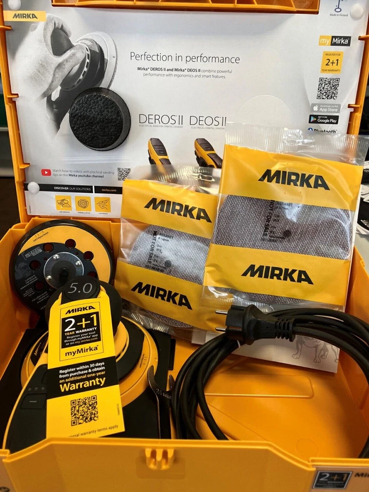 Mirka Deros II im Case MID5650404CA 5650 Orbit Nachfolger MID5650202CA - Bild 2 von 4