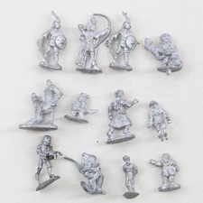 D D Dungeons Dragons Metal Miniatures RPG Grenadier 70's 80's Lot of 10 A31