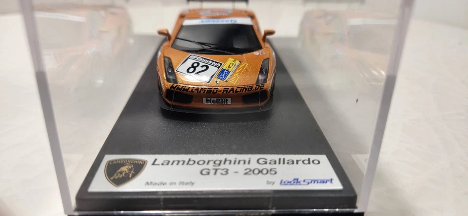 1 /43 Looksmart Lamborghini Gallardo GT3 2005 Nurburgring NO Minichamps/Spark - Immagine 2 di 4