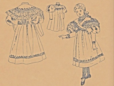 15 Antique French Bru Doll 14 Hi Waist Fichu Dress Puff Sleeve Pattern German Ebay 15 Antique French Bru Doll 14 Hi Waist Fichu Dress Puff Sleeve Pattern German Ebay