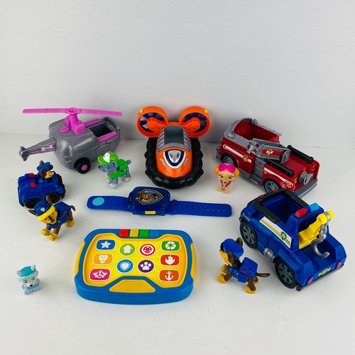 Paw Patrol Character Figures & Vehicles Lot Of Kids Pretend Play Animals - Picture 3 of 7