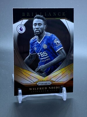 2021-22 Panini Prizm Brillance Insert #19 WILFRED NDIDI Leicester City 