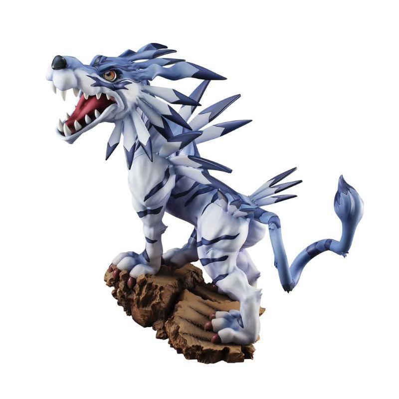 DIGIMON ADVENTURE Precious G.E.M. Series Statua GARURUMON Battle Ver. MEGAHOUSE