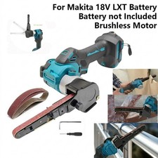 Cordless Brushless Belt Sander Tool For Makita 18V LXT 180° Power File Body Only