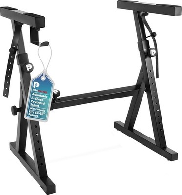 Pro Master Heavy Duty Z Design Keyboard Stand , Adjustable Width & Height (20-34