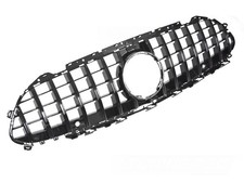 Kühlergrill Passend für Mercedes CLS C257 Frontgrill Schwarz Glanz Sport