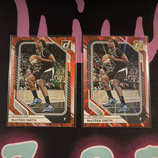 2026 Donruss WNBA Nalyssa Smith Las Vegas Aces #41 2-Card Lot Laser /30 /185