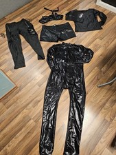 Großes Fetisch Bekleidungspaket Damen Xl Alles NEU Wetlook Latex Lack usw..