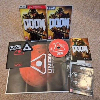 Doom UAC Pack PC DVD Videospiel Multiplayer FPS Action Sci-Fi
