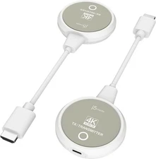 J5CREATE SCREENCAST 4K WIRELESS HDMI TRANSMITTER AND RECEIVER | JVAW75-1A | NEW