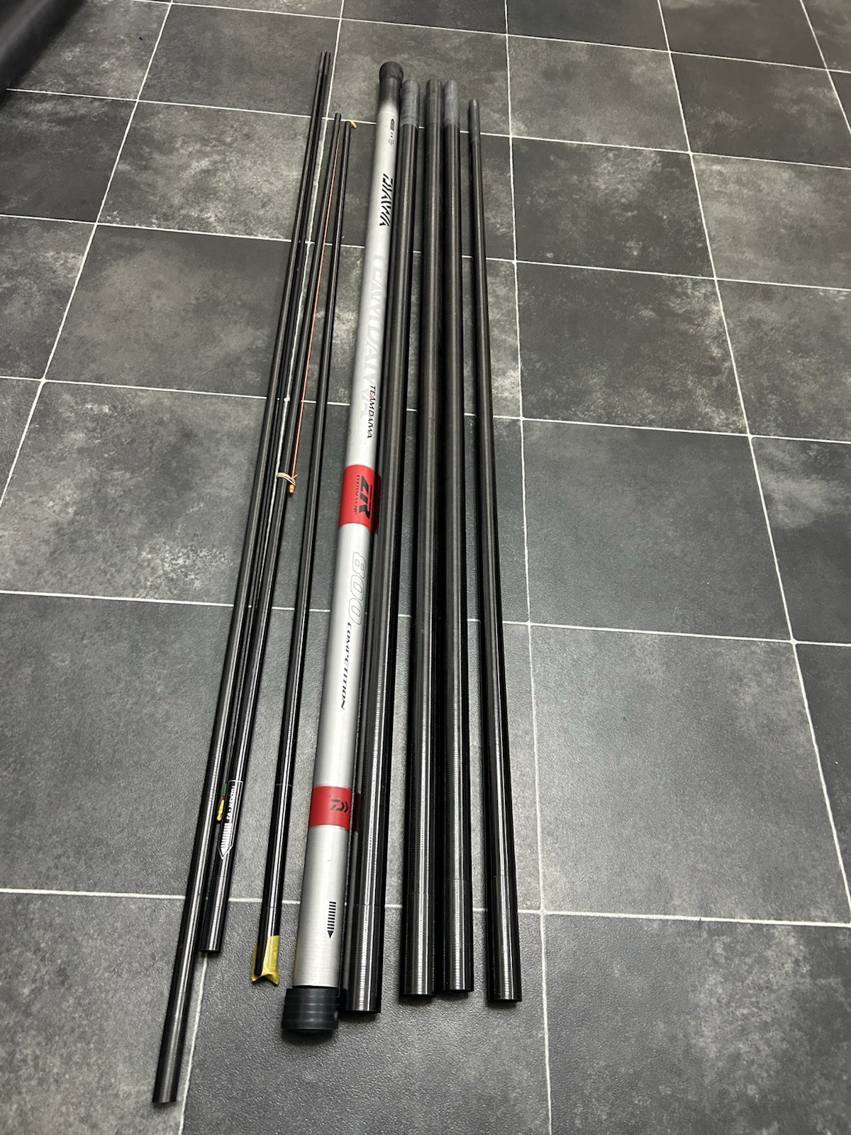 Team Daiwa 800 Competition ZR FISHING PUT OVER POLE 3 Top Kits 