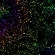 Rainbow Lightning 22 - 20" x 38" Hydrographic Film Hydro Dipping