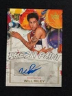 Will Riley RC 2025-26 Court Kings #FP-RIL Auto Fresh Paint Autograph /99