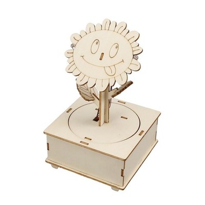Handmade Physics Teaching Aid Sunflower Model For Classroom Desk Display