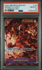 PSA 10 – 2024 ONE PIECE OP09 119 MONKEY D. LUFFY ALTERNATE ART (English)